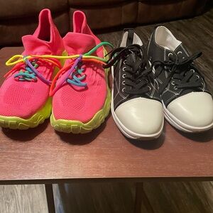 Colorful Women’s Sneakers and Black & White Women’s Shoes